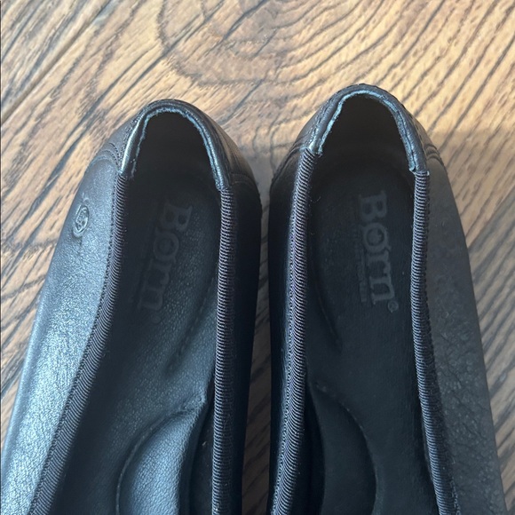 Born Black Ballet Flat Shoe Slipper Loafer Genuine Leather Women’s Size 8.5 - Picture 4 of 7